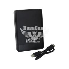 Портативное зарядное устройство 10000mah (Brevia) 20W Li-Pol, LCD, Wireless Qi 15W (45530MSB)