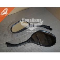 Зеркало зовнішнє зад. виду Скутер d=8mm (КНР) (2шт.) (HONDA/SUZUKI)