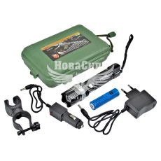Фонарик ручной (Bailong) линзовый POLICE 99000W (крепл. на оружие) (BL-T8628)