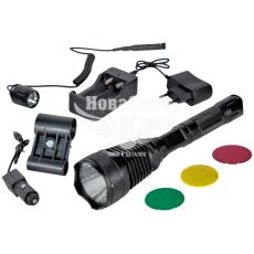 Фонарик ручной (Bailong) линзовый POLICE 15000W (крепл. На оружие) (BL-Q2800-T6)