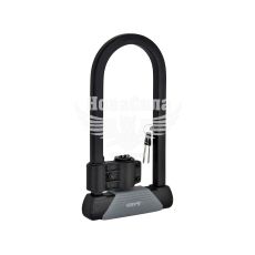Замок велосипедний (Greys) скоба U-lock 16x180x340мм на ключ (GR33016)