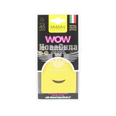 Ароматизатор (Mr&Mrs) Mood Scented Card WOW Vanilla-Good Mood (полімерний підвісний) (JMOODTES02LV00)
