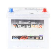 АКБ Азія 60-А/Ч (TurboMax) Silver (R+) 600A (240x125x223мм.) (TMA65A630R)