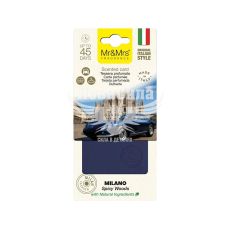 Ароматизатор (Mr&Mrs) La Dolce Vita Cards Blue Milano (полимерный подвесной) (JLADVTES06LV00)