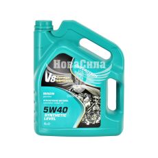 Моторное масло бензин 5W-40 (V8) Synthetic Level Benzin 4л.