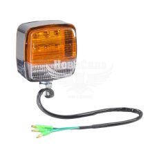Ліхтар габаритний універсальний (КНР) LED 12-80V жовтий, 108х83х63мм. (ATP640)