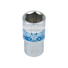 Головка торцева низька шестигранна 1/4 9мм. (King ROY) (30161-9)