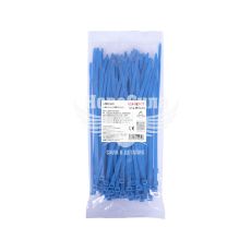 Кабельная стяжка (хомут) 3х200мм E.NEXT e.ct.stand.200.3.blue (100шт), синяя (s015018)