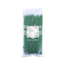 Кабельна стяжка (хомут) 3х60мм E.NEXT e.ct.stand.60.3.green (100шт), зелена (s015011)