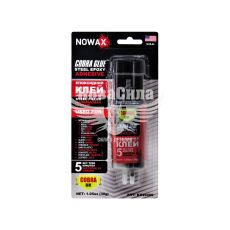 Холодная сварка (Nowax) 30мл. (STEEL EPOXY ADHESIVE) (NX49409)