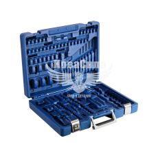 Пластиковий кейс для головок і приладдя 1/2", 3/8", 1/4", 216 одиниць (Andrmax) (1214216P)