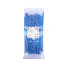Кабельна стяжка (хомут) 5х300мм E.NEXT e.ct.stand.300.5.blue (100шт), синя (s015048)
