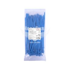 Кабельна стяжка (хомут) 3х60мм E.NEXT e.ct.stand.60.3.blue (100шт), синя (s015012)