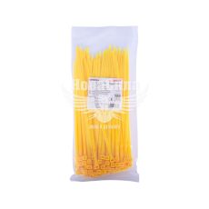 Кабельна стяжка (хомут) 8х400мм E.NEXT e.ct.stand.400.8.yellow (100шт), жовта (s015064)
