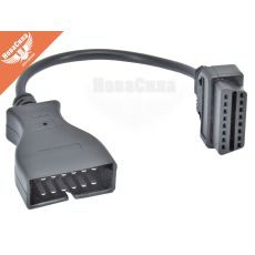 Адаптер (перехідник) підключення сканерів з OBD2 16pin мама на GM 12pin папа (КНР)