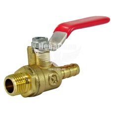 Кран шаровый воздушный с зовн. резьб. 1/4 на шланг 8мм. (Intertool) (PT-1888)