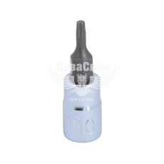 Головка торцева з бітою TORX 1/4 T10 (Toptul) (37мм.) (BCFA0810)