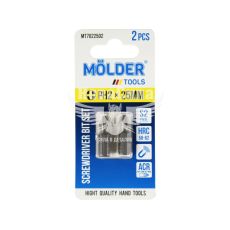 Насадка для отвертки PH2 25мм. (Molder Tools) 2шт. S2 (бита) (MT7022502)