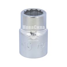 Головка торцева висока дванадцятигранна 3/4 19 мм. (Toptul) (BAEB2419)