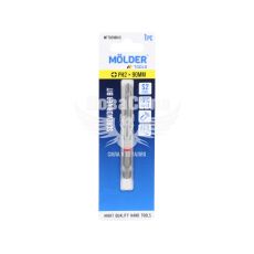 Насадка для отвертки PH2 90мм. (Molder Tools) цветная маркировка S2 (бита) (MT7029001C)