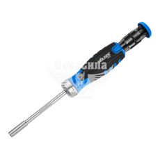 Викрутка реверсіонна (Molder Tools) -/+ 12в1 довга (MT32313)