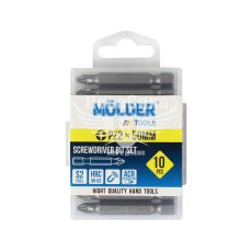 Насадка для отвертки PZ2 50мм. (Molder Tools) 10шт. S2 (бита) (MT7125010)