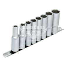 Набір торцевих головок (Intertool) 8 предметів 1/2 10-22мм. (ET-6009)