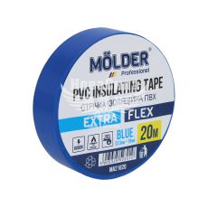 Ізолента вогнестійка (Molder) 20м синя (MA21620)