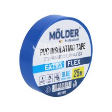 Изолента огнестойкая (Molder) 25м синяя (MA21625)