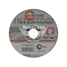 Круг відрізний 115х1.2х22.2 по металу (Intertool) (CT-4002)