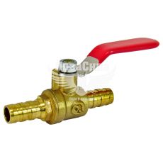 Кран шаровий повітряний на шланг 10мм. (Intertool) (PT-1895)
