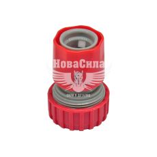 Конектор 1/2 для шланга 3/4 (Intertool) (з аквастопом) (GE-1020)