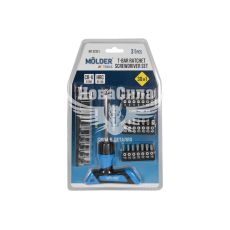 Викрутка реверсіонна (Molder Tools) -/+ 31в1 (MT32331)