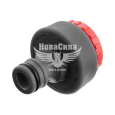 Адаптер для з'єднувача 1/2" з внутрішньою різьбою 1/2" та 3/4" (Intertool) (GE-1110)
