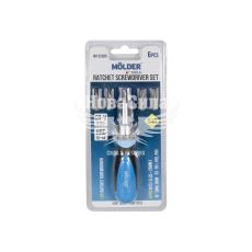 Викрутка реверсіонна (Molder Tools) -/+ 5в1 (MT32305)