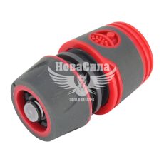 Конектор 1/2 для шланга 1/2 (Intertool) (з аквастопом) (GE-1119)