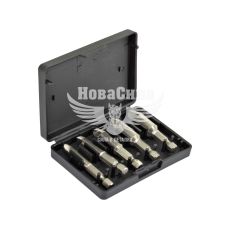 Набір екстракторів для видалення зломаних гвинтів (Yato) HEX-1/4 5 предметів (YT-06035)