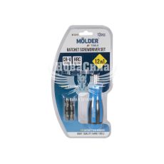 Викрутка реверсіонна (Molder Tools) -/+ 12в1 (MT32312)