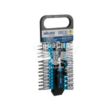 Набір торцевих головок з тріщоткою (Molder Tools) 28 предметів 1/4 (MT64828)