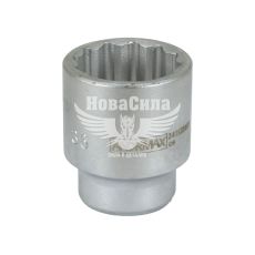 Головка торцевая низкая двенадцатигранная 3/4 36мм. (Andrmax) (3411236M)