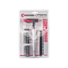 Викрутка Т-образна (Intertool) -/+ 25в1 (HT-0422)
