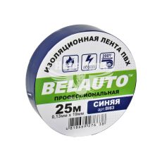 Изолента огнестойкая (Belauto) 25м синяя (BI63)