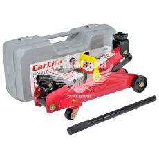 Домкрат підкатний 2т. (CarLife) жаба пластм. упак (вис. під. 305мм.) (FJ565P)