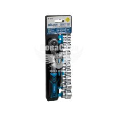 Набір торцевих головок з тріщоткою (Molder Tools) 12 предметів 3/8 (MT68812)