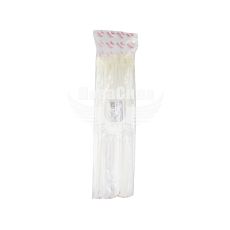 Хомут пластиковый белый 4,6х300 (Vortex)  (уп. 100шт.) (W-46300-VX)