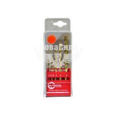 Набор сверл по металлу кт 5шт. (Intertool) (SD-0005)