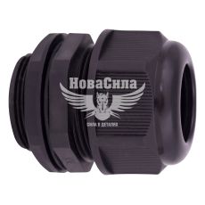 Кабельный ввод E.NEXT e.mg.stand.32, IP68, черный (s067015)