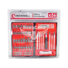 Набір скальпелів (лез) 56од. (Intertool) (HT-0530)