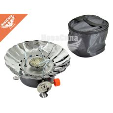 Плита газова портативна (Intertool) (з захистом від вітру) (GS-0011)