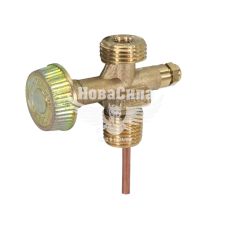 Вентиль для газових балонів і горілок (Intertool) (GS-0009)